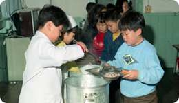 초등학교 교실급식