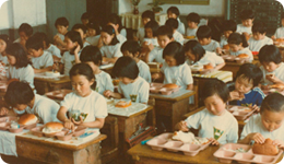 초등학교 교실급식